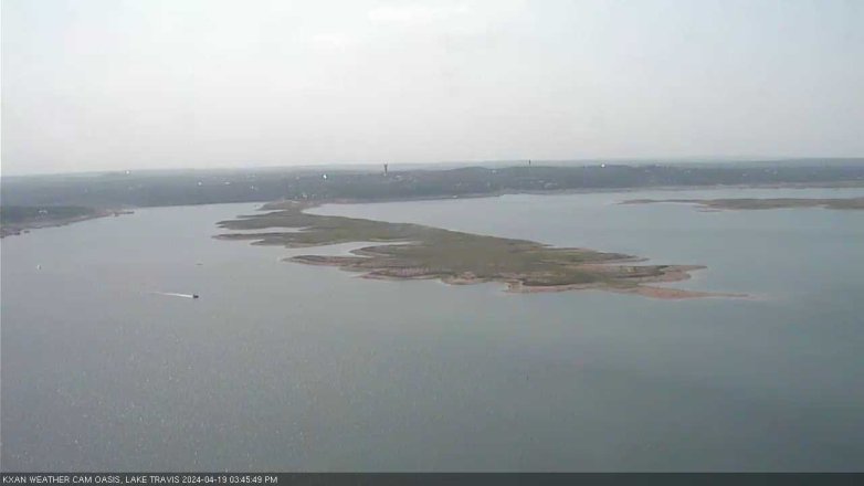 Lake Travis webcam, April 19, 2024 3:45 PM CT
