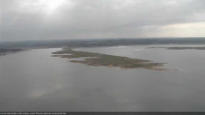 Lake Travis webcam, April 19, 2024 5:25 PM CT