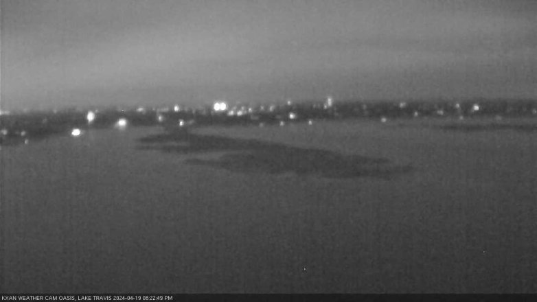 Lake Travis webcam, April 19, 2024 8:25 PM CT
