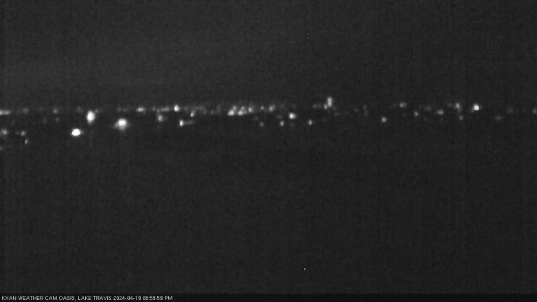 Lake Travis webcam, April 19, 2024 9:00 PM CT