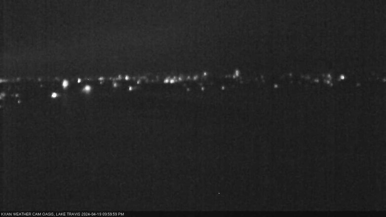 Lake Travis webcam, April 19, 2024 10:00 PM CT