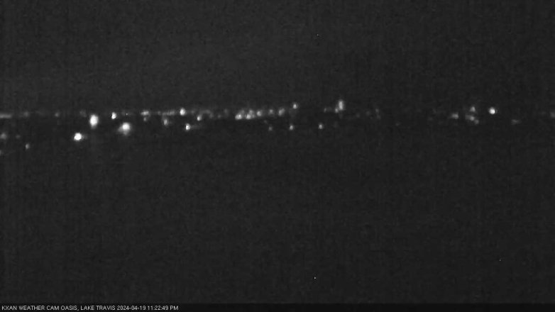 Lake Travis webcam, April 19, 2024 11:25 PM CT