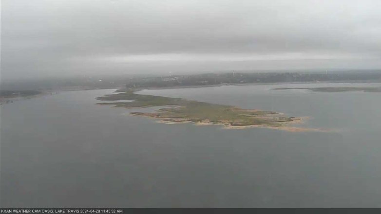 Lake Travis webcam, April 20, 2024 11:45 AM CT
