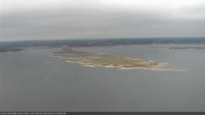 Lake Travis webcam, April 20, 2024 12:45 PM CT