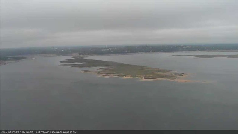 Lake Travis webcam, April 20, 2024 4:00 PM CT