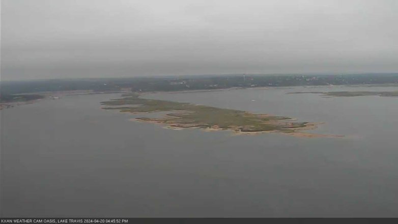 Lake Travis webcam, April 20, 2024 4:45 PM CT