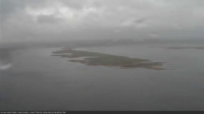 Lake Travis webcam, April 20, 2024 6:45 PM CT