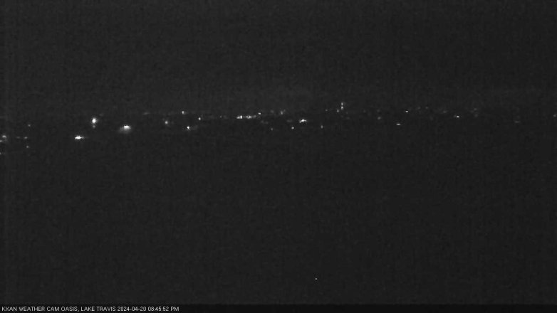 Lake Travis webcam, April 20, 2024 8:45 PM CT