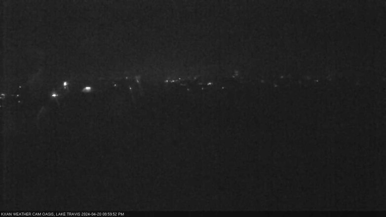 Lake Travis webcam, April 20, 2024 9:00 PM CT