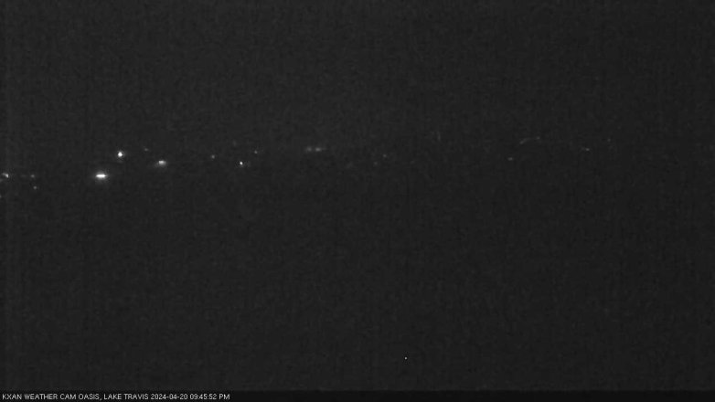 Lake Travis webcam, April 20, 2024 9:45 PM CT