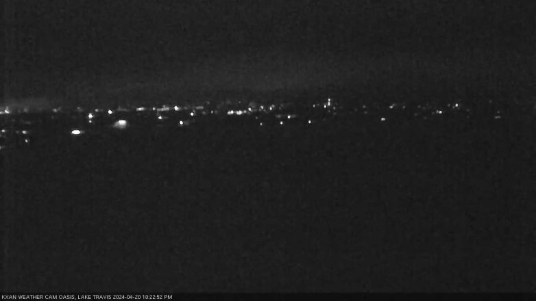 Lake Travis webcam, April 20, 2024 10:25 PM CT