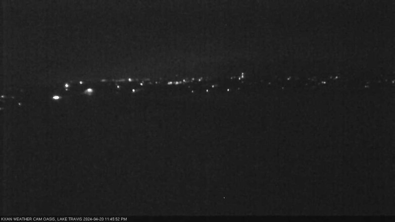 Lake Travis webcam, April 20, 2024 11:45 PM CT