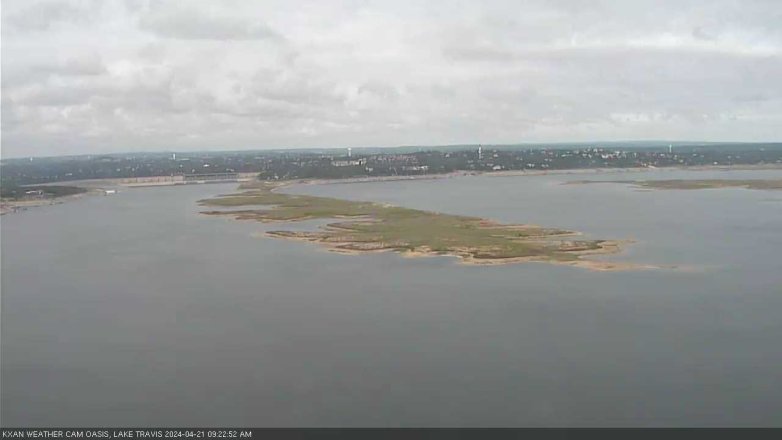 Lake Travis webcam, April 21, 2024 9:25 AM CT