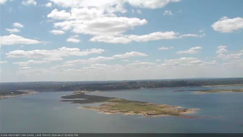 Lake Travis webcam, April 21, 2024 2:45 PM CT
