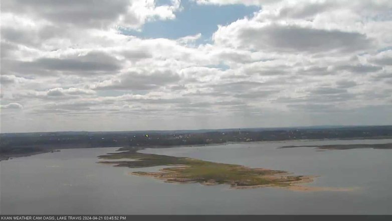 Lake Travis webcam, April 21, 2024 3:45 PM CT