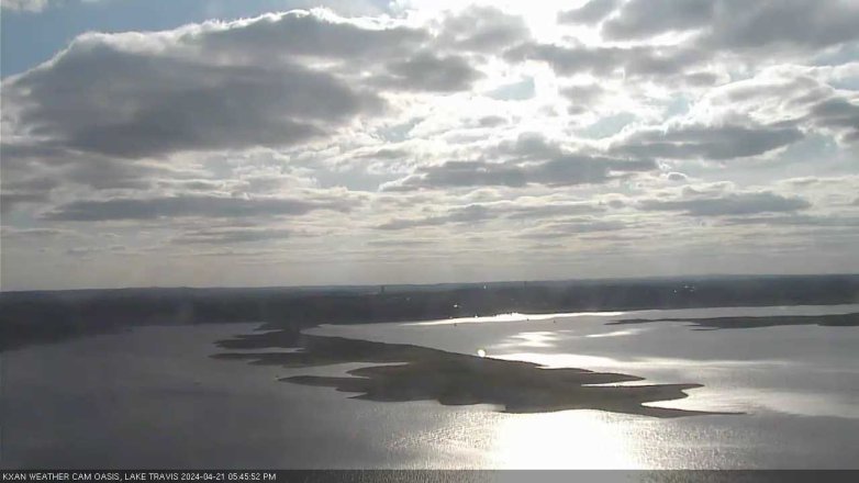 Lake Travis webcam, April 21, 2024 5:45 PM CT