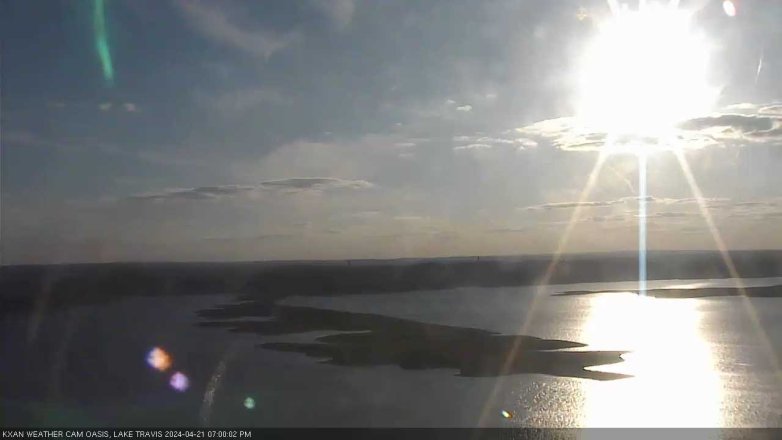 Lake Travis webcam, April 21, 2024 7:00 PM CT
