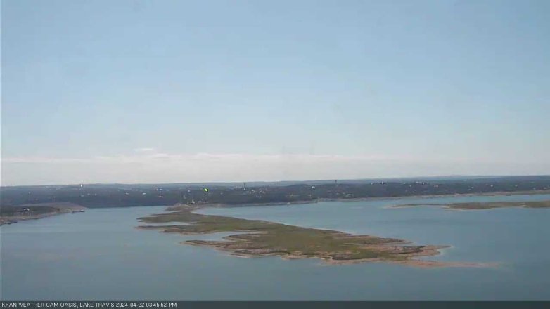 Lake Travis webcam, April 22, 2024 3:45 PM CT