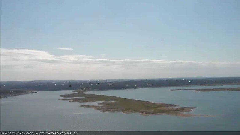 Lake Travis webcam, April 22, 2024 4:25 PM CT