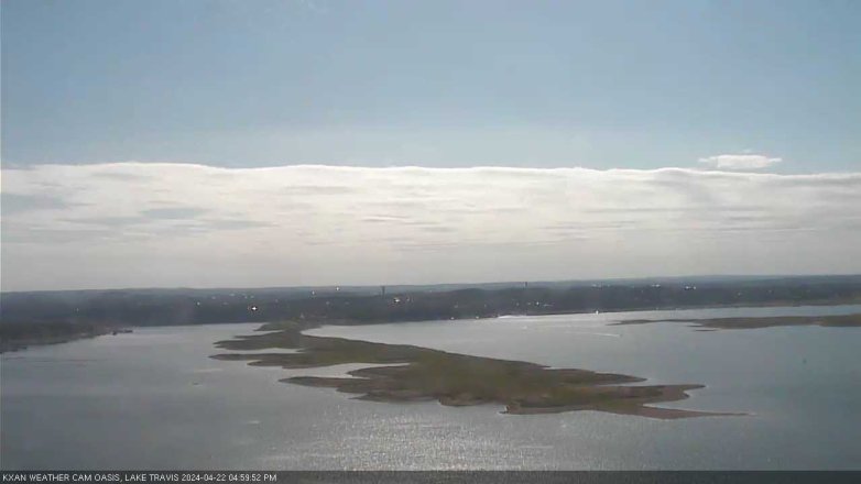 Lake Travis webcam, April 22, 2024 5:00 PM CT