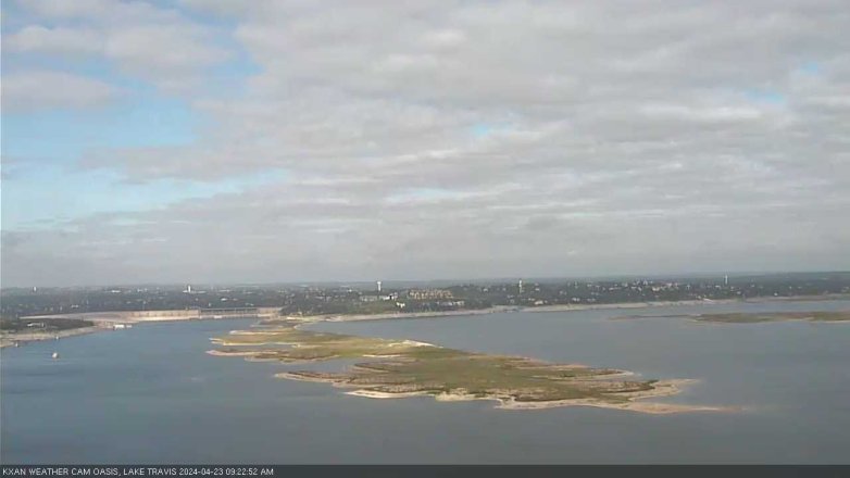 Lake Travis webcam, April 23, 2024 9:25 AM CT