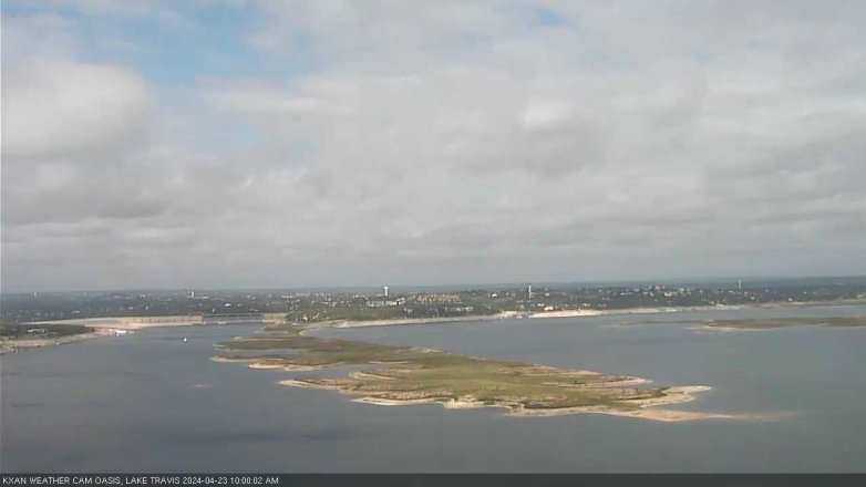 Lake Travis webcam, April 23, 2024 10:00 AM CT