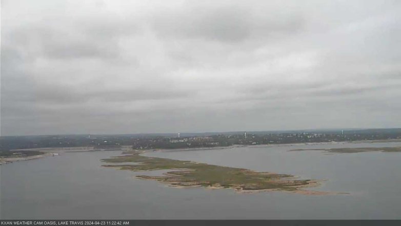 Lake Travis webcam, April 23, 2024 11:25 AM CT