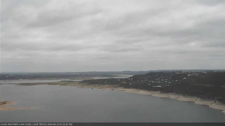 Lake Travis webcam, April 23, 2024 1:25 PM CT