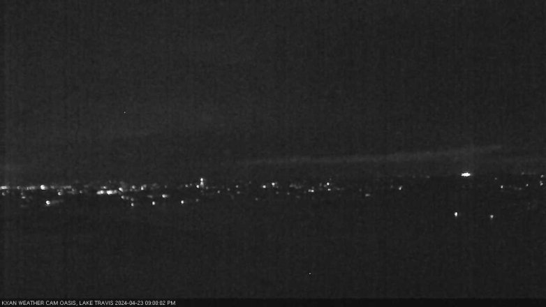 Lake Travis webcam, April 23, 2024 9:00 PM CT