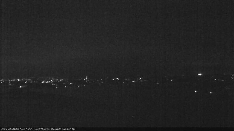 Lake Travis webcam, April 23, 2024 10:00 PM CT