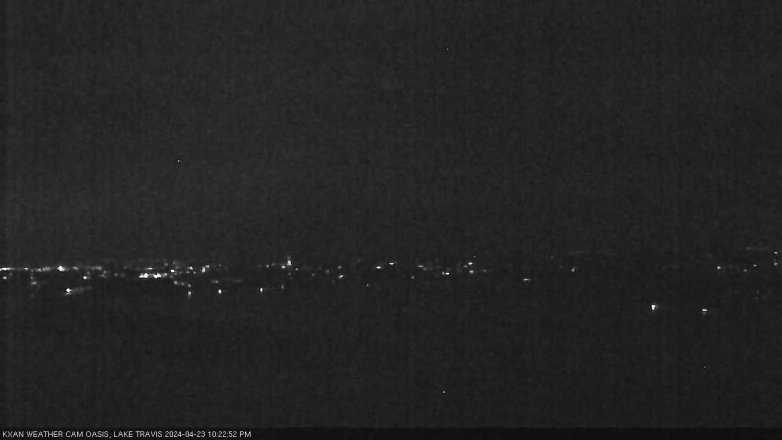 Lake Travis webcam, April 23, 2024 10:25 PM CT