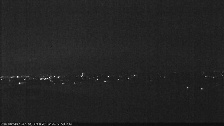 Lake Travis webcam, April 23, 2024 10:45 PM CT