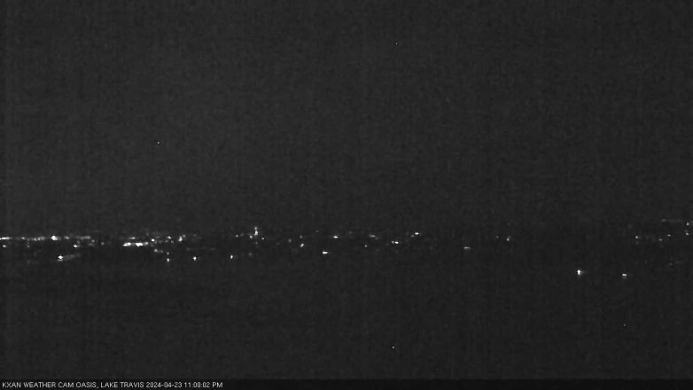Lake Travis webcam, April 23, 2024 11:00 PM CT
