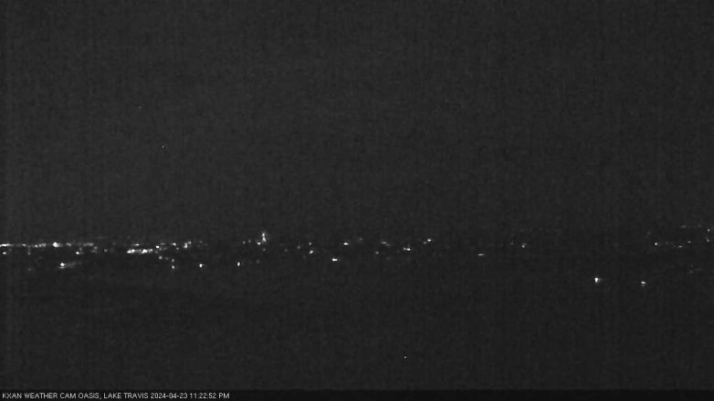 Lake Travis webcam, April 23, 2024 11:25 PM CT