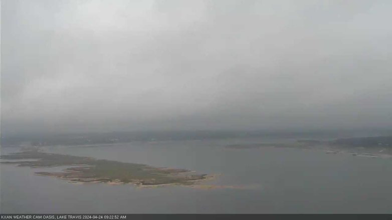 Lake Travis webcam, April 24, 2024 9:25 AM CT