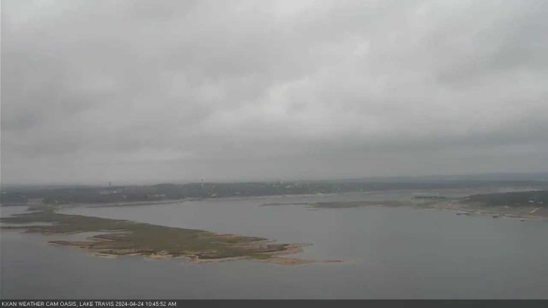 Lake Travis webcam, April 24, 2024 10:45 AM CT