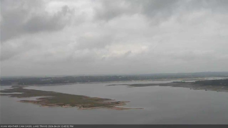Lake Travis webcam, April 24, 2024 12:45 PM CT