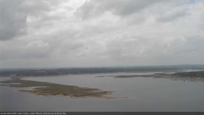 Lake Travis webcam, April 24, 2024 2:45 PM CT