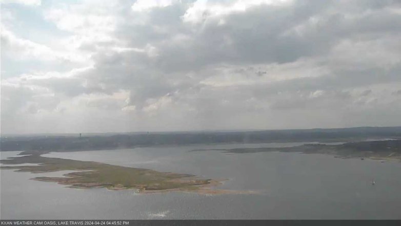 Lake Travis webcam, April 24, 2024 4:45 PM CT