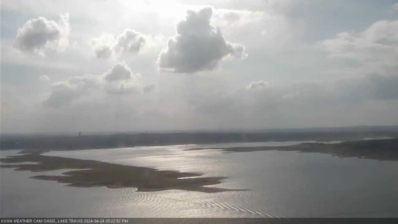 Lake Travis webcam, April 24, 2024 5:25 PM CT