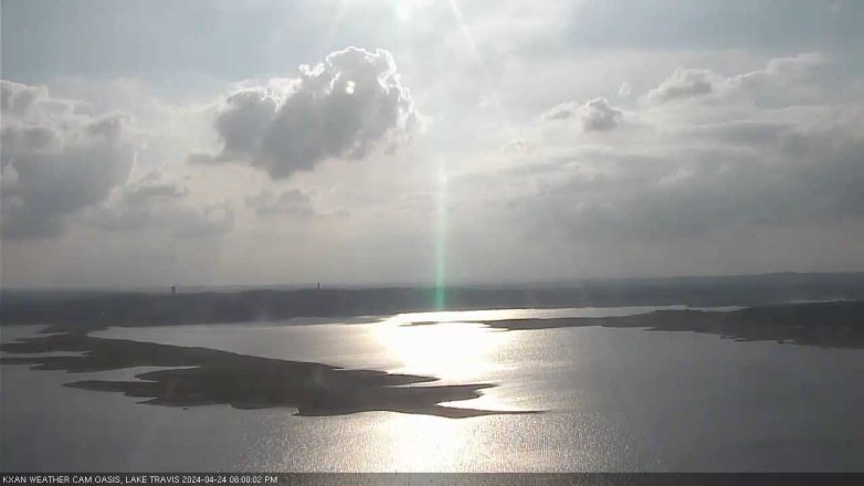 Lake Travis webcam, April 24, 2024 6:00 PM CT
