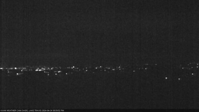 Lake Travis webcam, April 24, 2024 9:00 PM CT