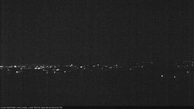 Lake Travis webcam, April 24, 2024 9:25 PM CT