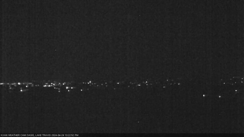 Lake Travis webcam, April 24, 2024 10:25 PM CT