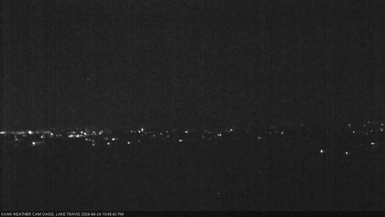 Lake Travis webcam, April 24, 2024 10:45 PM CT