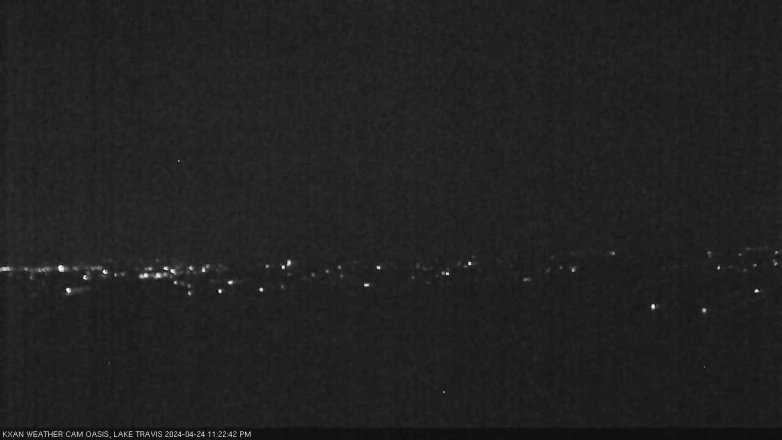 Lake Travis webcam, April 24, 2024 11:25 PM CT