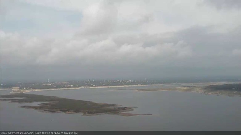 Lake Travis webcam, April 25, 2024 10:45 AM CT