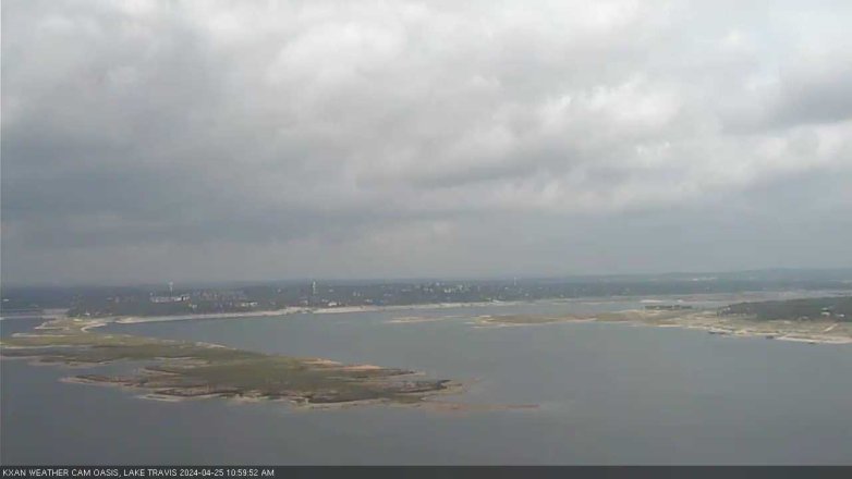 Lake Travis webcam, April 25, 2024 11:00 AM CT