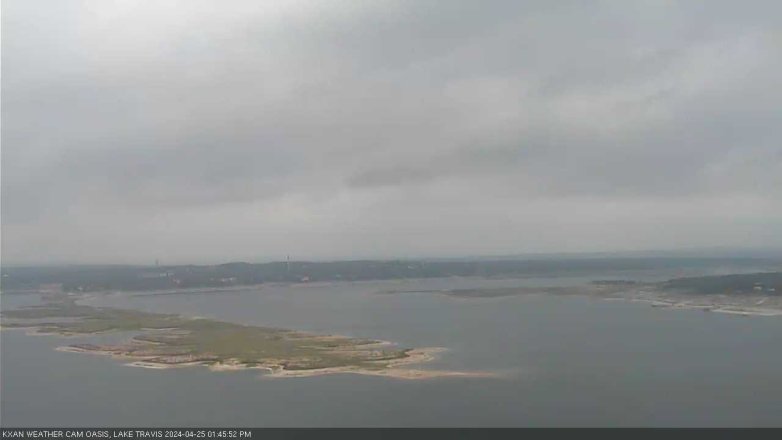 Lake Travis webcam, April 25, 2024 1:45 PM CT