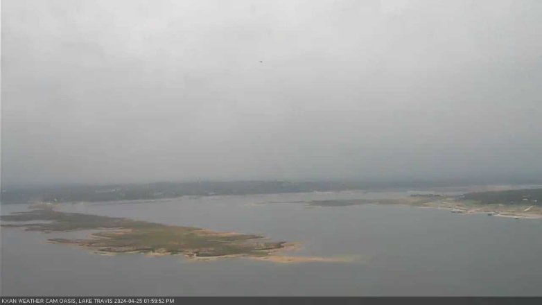 Lake Travis webcam, April 25, 2024 2:00 PM CT